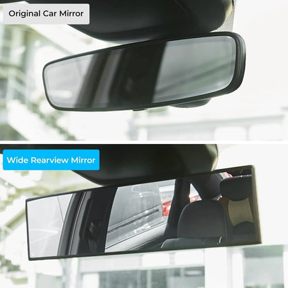Clearvue™ - 3D Anti-Glare Panoramic Rear View Car mirror