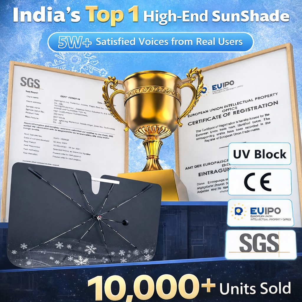 Solvex™ – Car Sun Shade Umbrella