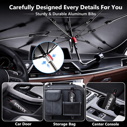 Solvex™ – Car Sun Shade Umbrella