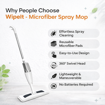 Wipeit™ – Microfiber Spray Mop